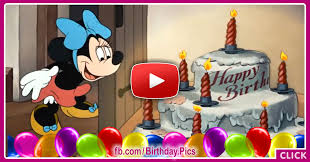 Happy Birthday Video Message For Kids Mickey Mouse Happy Birthday Video Card 1 Happy Birthday Video Happy Birthday Parties Happy 1st Birthdays