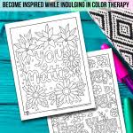Coloring for adults helps reduce anxiety. Spring Adult Coloring Pages Woo Jr Kids Activities