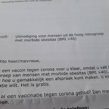 Het rijksvaccinatieprogramma beschermt tegen 12 ernstige infectieziekten. Blunder Man 53 Is Volgens Rivm Slechts 69 Centimeter Groot En Krijgt Uitnodiging Prik Om Morbide Obesitas Binnenland Bndestem Nl