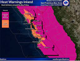 Louis, missouri — extreme heat warnings are posted across the central u.s. Excessive Heat Warning In Effect For San Francisco Bay Area East County Today