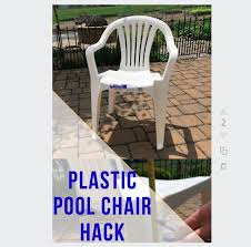 90 degree angle at seat front reduces seat depth. Sitting By The Pool S Edge In Style Diy Home Decor Projects Pool Chairs Diy Home Decor