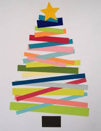 Colorful Paper Christmas Tree Christmas Tree Crafts Christmas Crafts Preschool Christmas