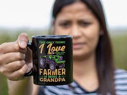 Grandpa Farmer 15oz Coffee Mug, Farming Mug, Farmer Mug, Farming Lovers,  Farmer Gift, Grandpa Gift, Grandpa Coffee Mug, Coffee Lover Gift