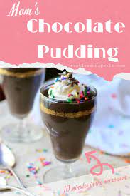 Homemade Chocolate Pudding Recipe Recipe Homemade Chocolate Pudding Chocolate Pudding Recipes Easy Chocolate Pudding