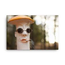 S-0004 Slim Canvas (0.75″ deep): “Hunter (close)” (choose size)