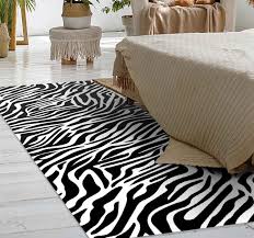 Design your everyday with thin rugs you'll love for your home. Thin Zebra Stripes Animal Print Vinyl Rug Tenstickers