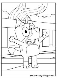 Kizicolor.com provides a large diversity of free printable coloring pages for kids, available in over 16 languages, coloring sheets, free colouring book, illustrations, printable pictures, clipart, black and white pictures, line art and drawings. Bluey Coloring Pages Updated 2021