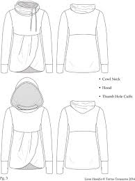 Meet hot topic's collection of girls hoodies and sweaters—sure, we're focused on cute, warm, and cozy, but we're equally as obsessed with making the outerwear you wanna wear. Girls Lisse Cowl And Hoodie Pattern Niche