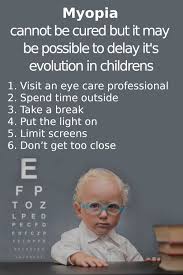 Myopia Delay It S Evolution In Kids Eye Care Evolution The Cure