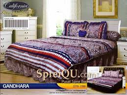 Belanja online bedcover (seprai, bedcover set, selimut tebal & bed cover bayi) promo di lazada 8.8 sale! Bed Cover California Gandhara 180x200 Spreiqu Sidoarjo
