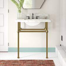 Granite or quartz countertop fabricator serving the michigan areas of macomb, oakland, wayne and st clair. Kingston Brass Carrara Marble 30 Single Bathroom Vanity Set Reviews Wayfair