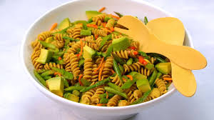 Classic macaroni salad is an easy side dish you can make the night before your next picnic or macaroni salad is an easy pasta salad that's a mix of elbow pasta, mayonnaise, vinegar, sugar. This Asian Fusion Pasta Salad Bathes Crunchy Vegetables In A Sweet Tangy Dressing Pasta Salad Quick Healthy Breakfast Healthy Crockpot Recipes