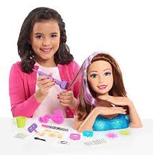 Black Barbie Styling Head 2017 Barbie Flip And Reveal Deluxe Styling Head Brunette To Purple By Just Play 62575 886144625763 Barbie Styling Head Toddler Girl Gifts Barbie
