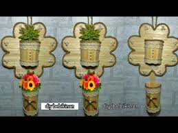 Dan video ini menjelaskan cara mudah membuat hiasan dinding dari stik es krim. Hiasan Dinding Dari Stik Es Krim Popsicle Stick Craft Idea By Diy Bebikinan