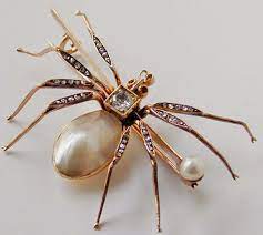 The most expensive egg was the winter egg of 1913. Spider By Faberge Antique Jewelry Spider Jewelry Insect Jewelry