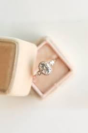 Roe Morganite Engagement Ring Rose Gold Halo Diamond Engagement Ring Put A Ring On It