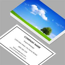 Nature landscape hot air balloons festival in sky business card. 48hourprint Com Landscaping Business Cards Design Templates