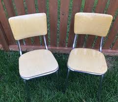 vinyl kitchen dinette chairs