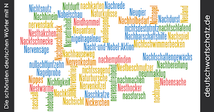 Deutsche Wortschatze Mit N Schone Deutsche Worter Mit N