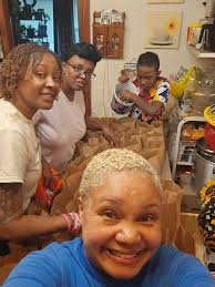 Kids enjoying scripture, candy, and money eggs