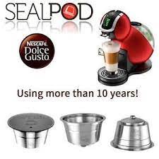 Check spelling or type a new query. Sealpod Stainless Steel Reusable Coffee Pod Capsule Nescafe Dolce Gusto Dgpod Nescafe Coffee Station Nespresso Cups