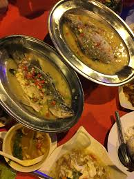 Ikan Siakap Stim Limau Ya Rabbi Sinfully Sedap Tak Hanyir Kuah Likat Pedas Cukup Rasa Ya Ampun Nak Lagi Food Yum Beef