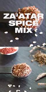Lebanese Zaatar Spice Blend Recipe How To Make Zaatar Zaatar Spice Mix Zaatar Seasoning Zaatar Mix Midd Zaatar Recipe Spice Blends Recipes Homemade Spices