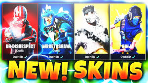 Don't make any articles on fortnite youtubers as they clog up this wiki! New Legendary Youtuber Skins In Fortnite Custom Ksi Ninja Dr Disrespect Skins In Fortnite Youtube
