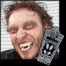 Scarecrow - Glam Deluxe Chrome Classic Custom Fangs - Buy Online Australia