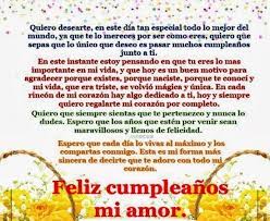 Te amo con todo mi ser. Bellas Frases De Cumpleanos Para Novio Feliz Cumpleanos Amor Carta Cumpleanos Para Mi Novio Feliz Cumpleanos Amor