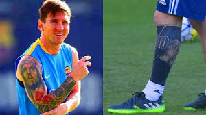 Like the previous tattoo, this. Lionel Messi S Tattoos Meanings Youtube