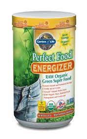 Green Organic Power Garden Of Life Perfect Food Raw Energizer Raw Organic Green Super Food Powder 285 Gra Green Superfood Powder Perfect Food Organic Recipes