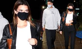 Jenner confirmed booker is her partner, telling cohen, he's my boyfriend, when asked. Kendall Jenner Dons Date Night Look To Grab Dinner With Beau Devin Booker In West Hollywood Daily Mail Online