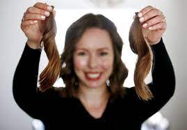They prefer natural hair and make a pony tail before cutting it if you are doing it in your home but honestly i prefer you to go to the beauty salon near you :) 4. Let It Grow A Little Longer Pandemic Spurs Needed Hair Donations