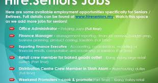 Nach jobs in shah alam suchen. Malaysia Nestle Retirees Hire Senior Jobs