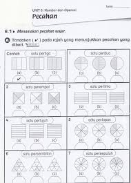 Soalan Matematik Pecahan Tahun 5 Persoalan X