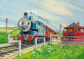 Illustration From Thomas And Bertie By C Reginald Dalby Thomas The Tank Engine Thomas The Tank Thomas