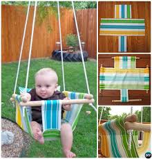 To add a splash of color to your blissful relaxation time, how about tie dyeing the cloth before using it to make the. Diy Baby Hammock Swing 10 Diy Hammock Projects Instructions Diyhowto Diy How To