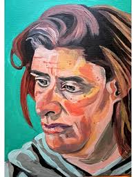 Artwork With Hex Color #A3A457