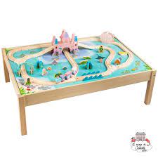 Imaginarium means a place of imagination, often attributed to places that kids (and sometimes adults) make up in their minds using their imagination. Acheter Mermaid Train Set And Table Wooden Railway And Trains B