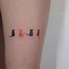 Tattoo Forearm Small Simple Blackworkers Darkartistries Blackink Minimalist Cat Tattoo Cat Tattoo Simple Cat Tattoo Small