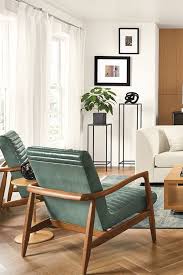 Callan Leather Chair Ottoman Modern Accent Lounge Chairs Modern Living Room Furniture Room Board In 2021 Modern Furniture Living Room Perfect Living Room Decor Modern Lounge Chairs