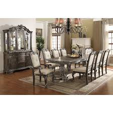 Washed Gray Old World 7 Piece Dining Set Kiera Rc Willey Furniture Store Formal Dining Room Sets Dining Room Table Set Formal Living Room Sets