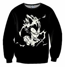 Maybe you would like to learn more about one of these? Dragon Ball Majin Vegeta Villain Black White Edition Dope Sweatshirt Saiyan Stuff