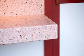 Extensive range of terrazzo tiles online and easy to buy: Case Real Renovates Japanese Shrine With Gold And Pink Terrazzo Tiles