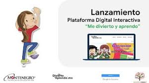 Me divierto y aprendo para preescolar 3. Lanzamiento Plataforma Digital Interactiva Me Divierto Y Aprendo Youtube