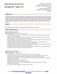 Business development specialist cover letter sample (text version) robert stawarz. Operations Executive Resume Samples Qwikresume