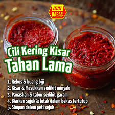 1600 x 1200 jpeg 378 кб. Baba S U Cili Kering Kisar Ni Memang Antara Bahan Facebook