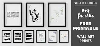 Check spelling or type a new query. My Favorite Free Printable Wall Art Prints World Of Printables
