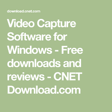 Keep your pc free from viruses and malware. Video Capture Software For Windows Free Downloads And Reviews Cnet Download Com Mind Mapping Software Cnet Business Software